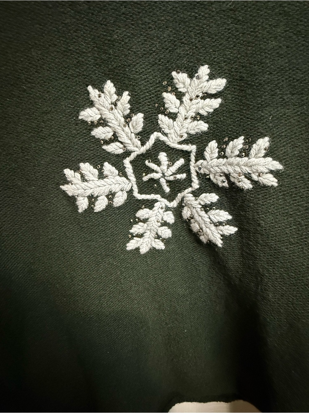 Almgwand Austrian Wool Alpine Sweater Cardigan Women’s EU 42 Large Dark Green - Picture 4 of 7